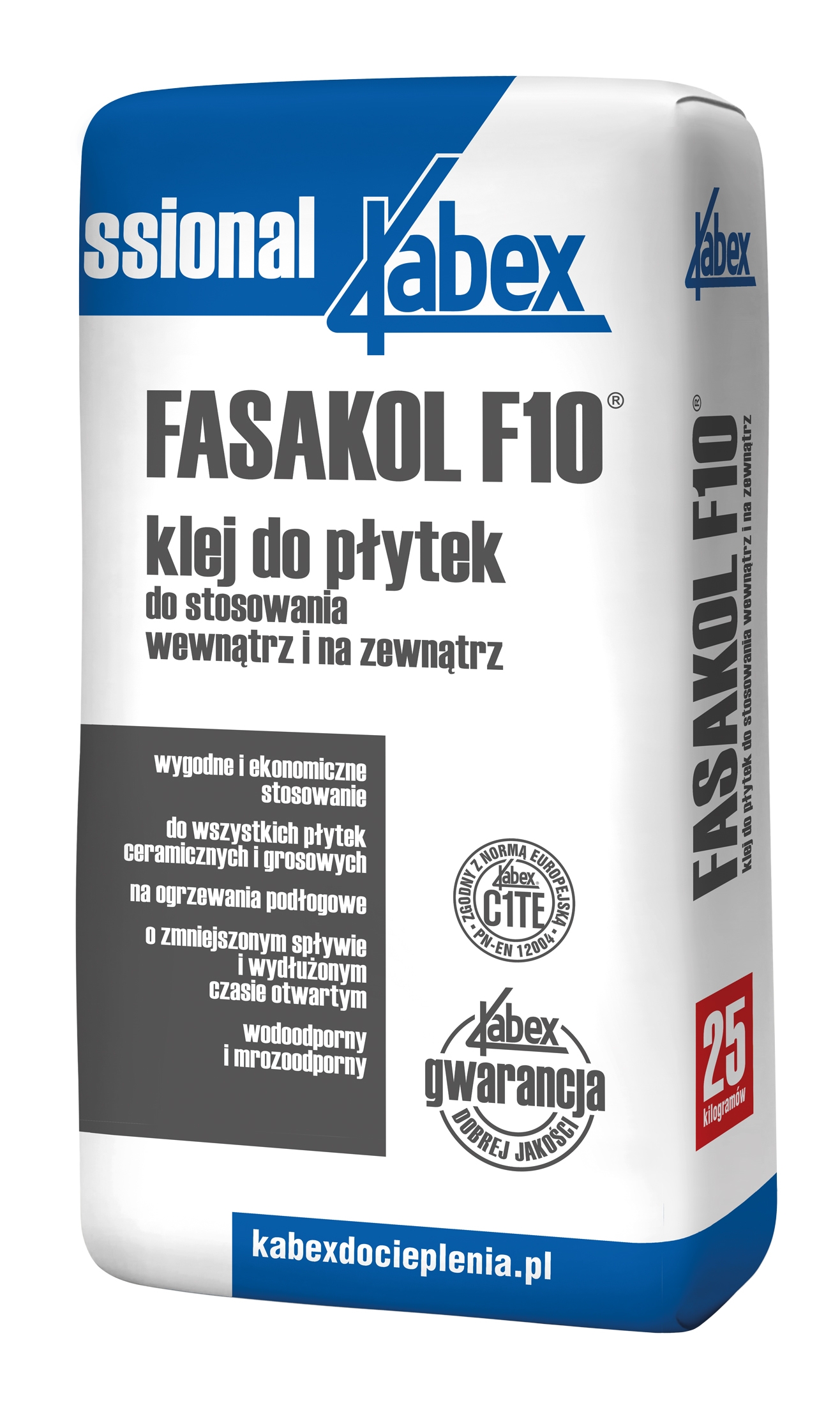 Klej do płytek Kabex Fasakol F10