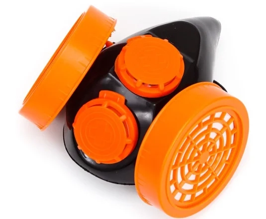 Półmaska Respirator z dwoma filtrami przeciwpyłowymi POLAX 53-002