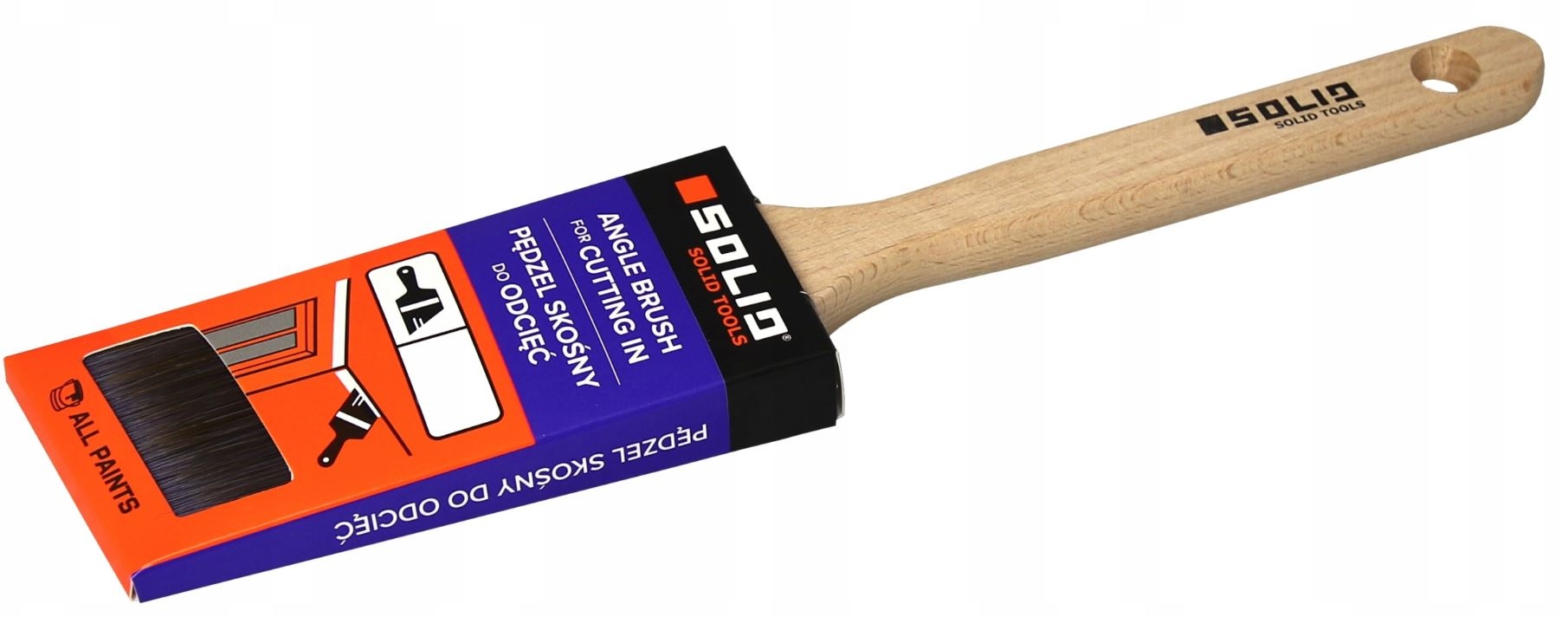 Pędzel skośny Syntetyk 1,5" SOLID 6588