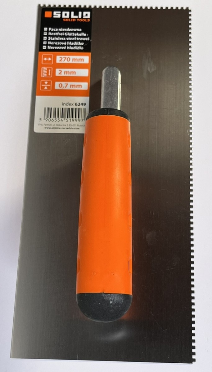Paca nierdzewna 130/270 Euro ząb 2mm K.6 Solid 6286