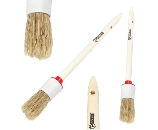 Pędzel okrągły drewniana rączka 4/ Pola