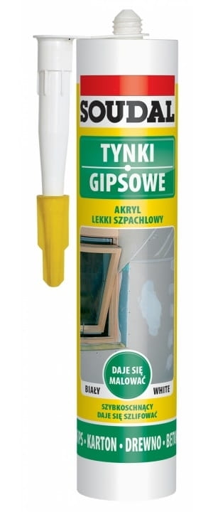 Akryl szpachlowy lekki SOUDAL 280ml