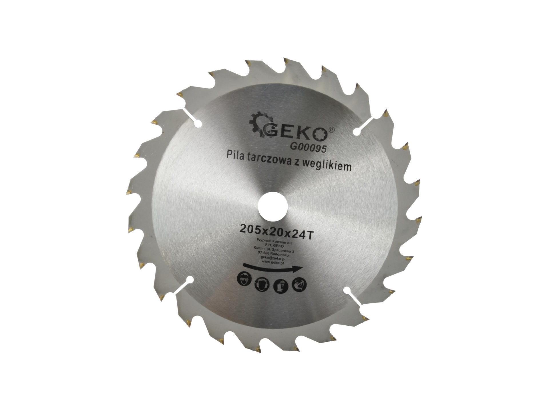 Tarcza do drewna Geko Z24 G00095