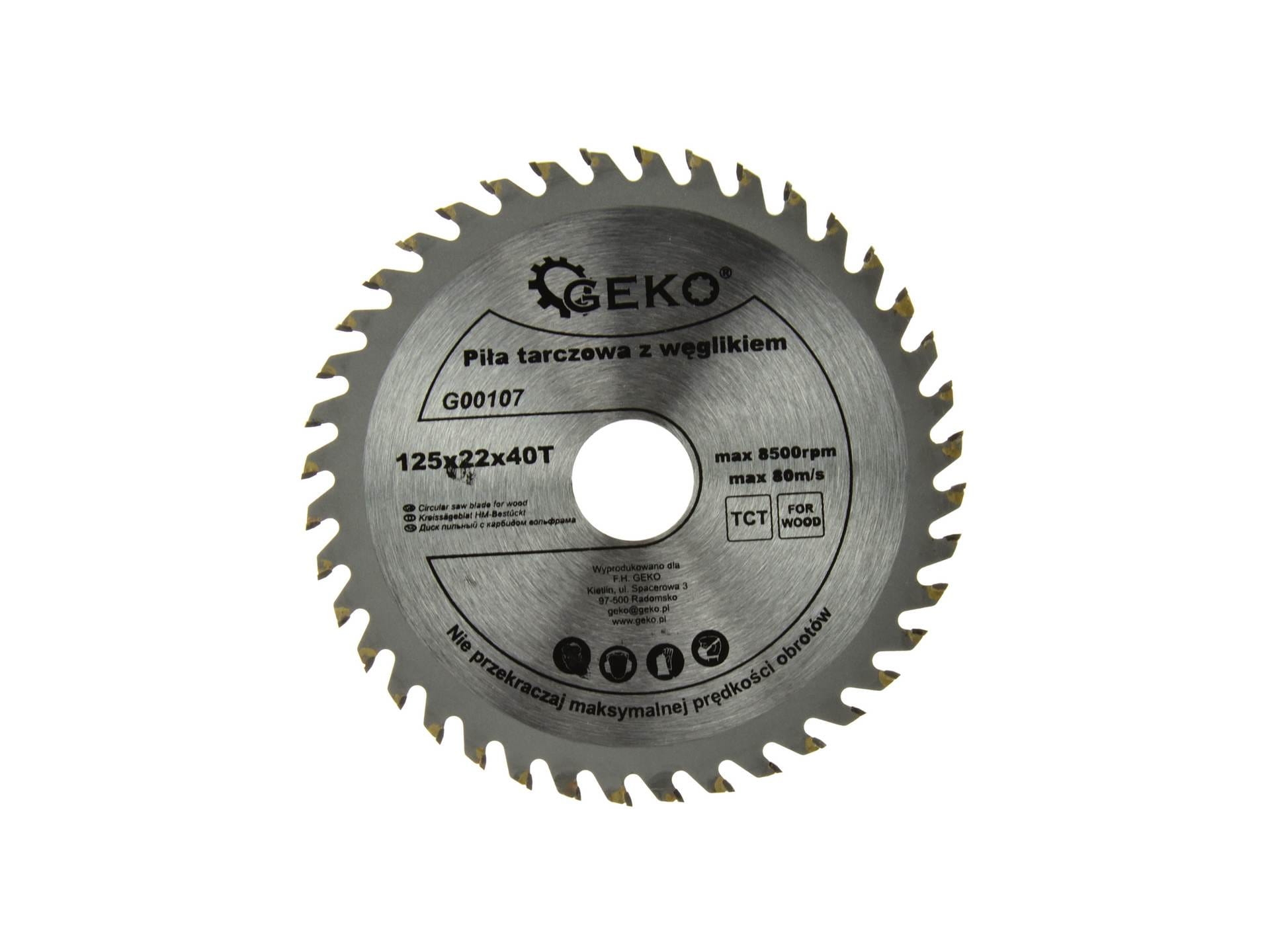 Tarcza do drewna Geko Z40 G00107