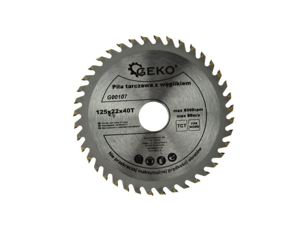 Tarcza do drewna Geko G00107
