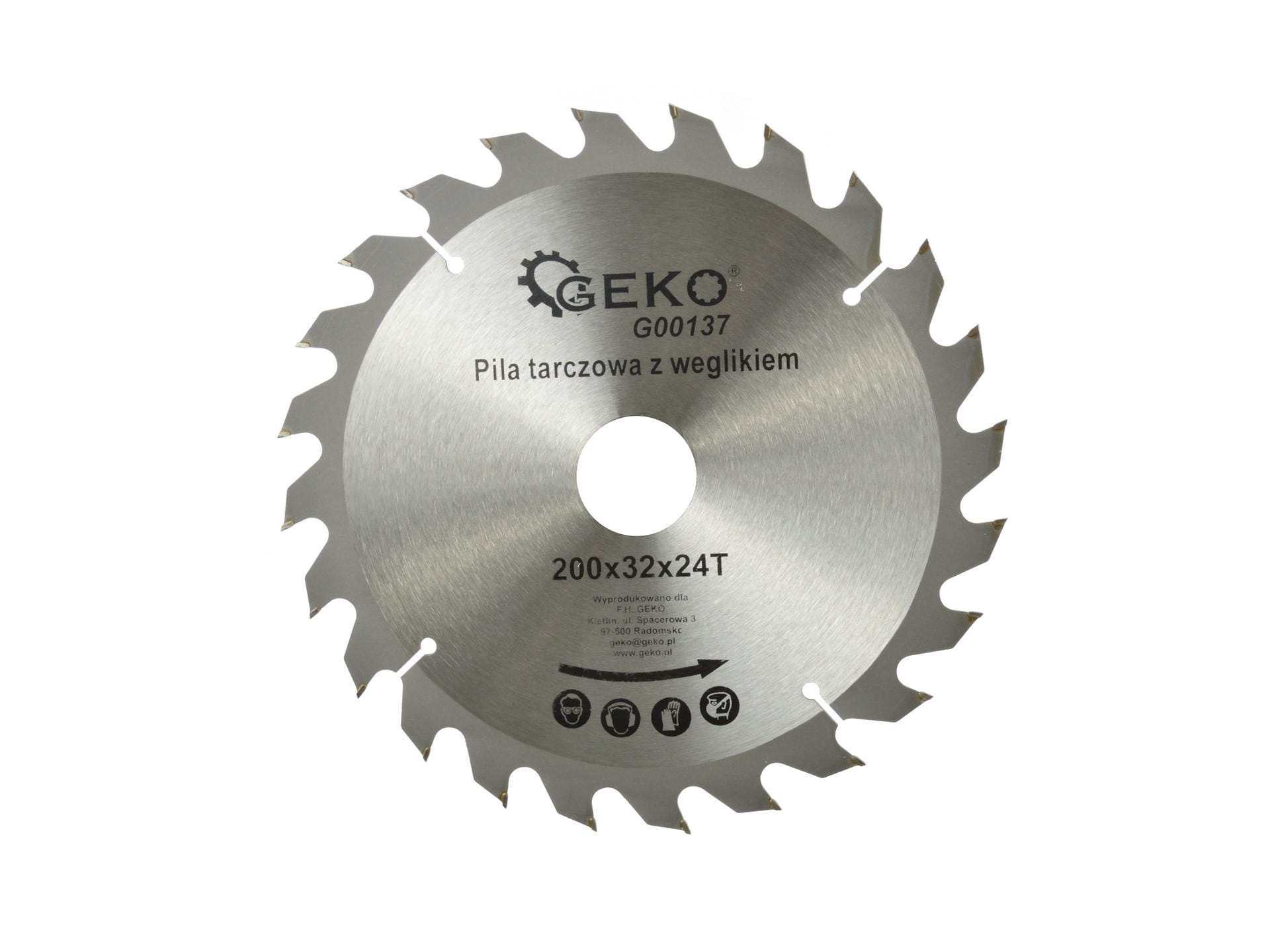 Tarcza do drewna Geko Z24 G00137
