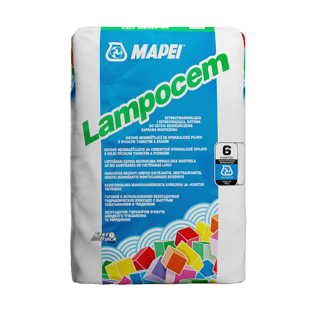 Cement montażowy Mapei Lampocem