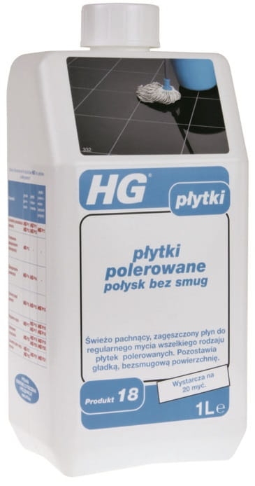 Płyn do płytek polerowanych HG połysk bez smug