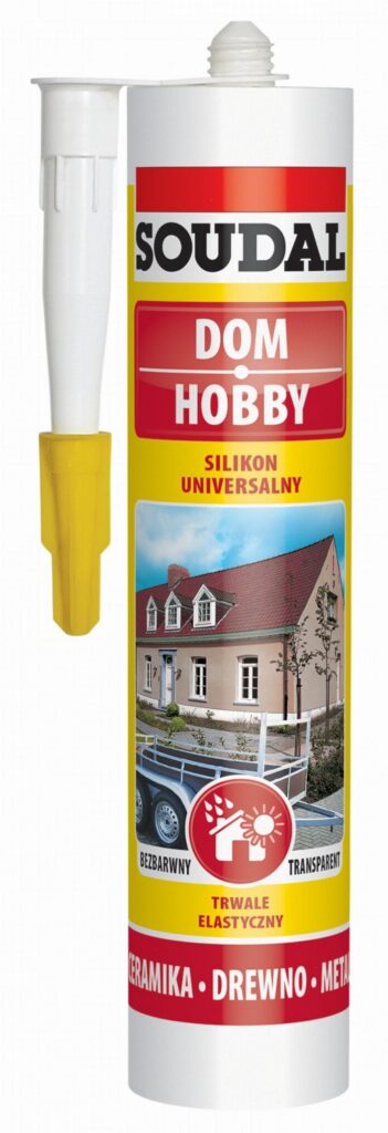 Uniwersalny silikon SOUDAL 280 ml