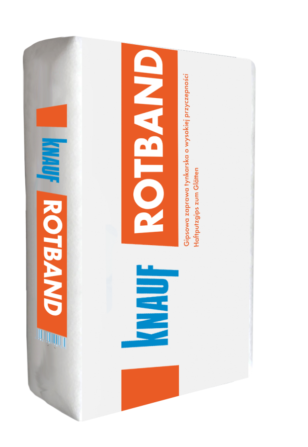 Ręczny tynk gipsowy Knauf Rotband