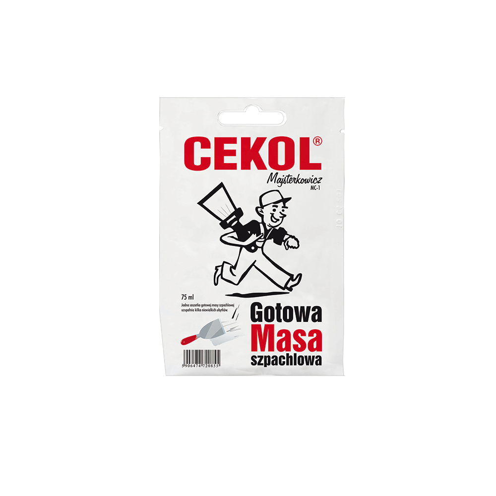 Biała masa szpachlowa Cekol