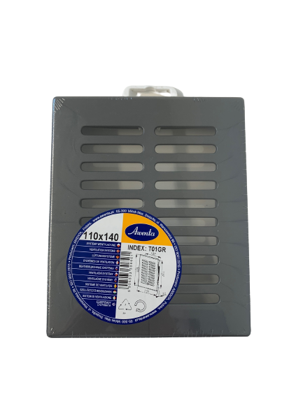 Kratka wentylacyjna T 01 grafit
