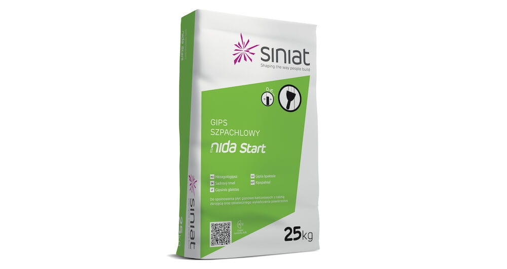 Gips szpachlowy Nida Start Siniat