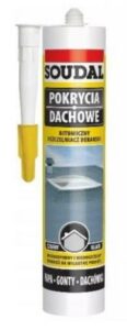 Uszczelniacz Dekarski Soudal 280ml czarny