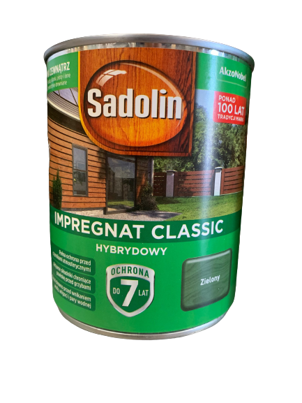 Impregnat hybrydowy Sadolin Classic Zielony