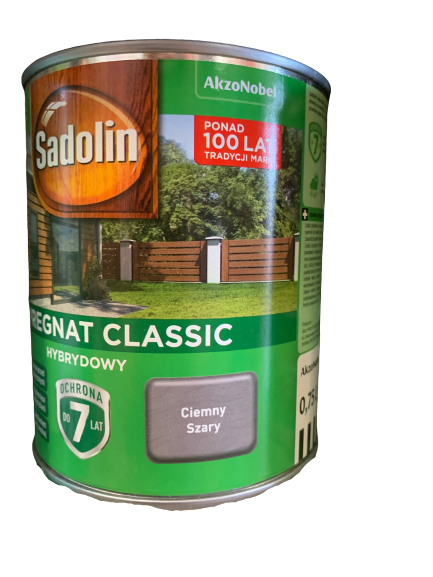 Impregnat hybrydowy Sadolin Classic C.Szary