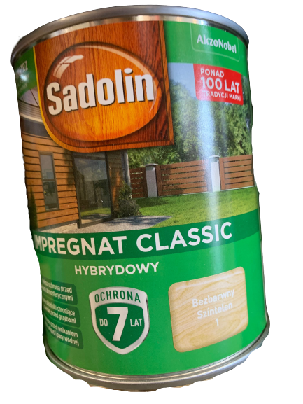 Impregnat hybrydowy Sadolin Classic Bezbarwny