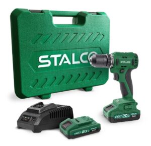 Stalco S-97310 Wiertarka-wkrętarka DS20-55BL 2x2Ah