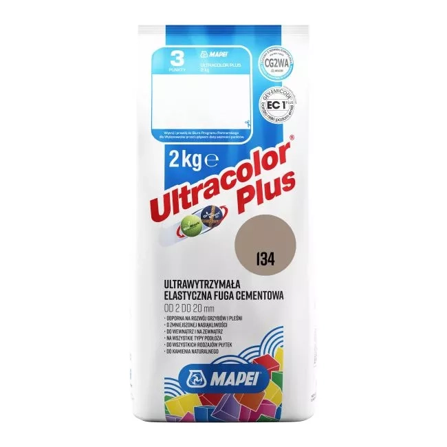 Fuga elastyczna Mapei Ultra Plus 134 jedwab