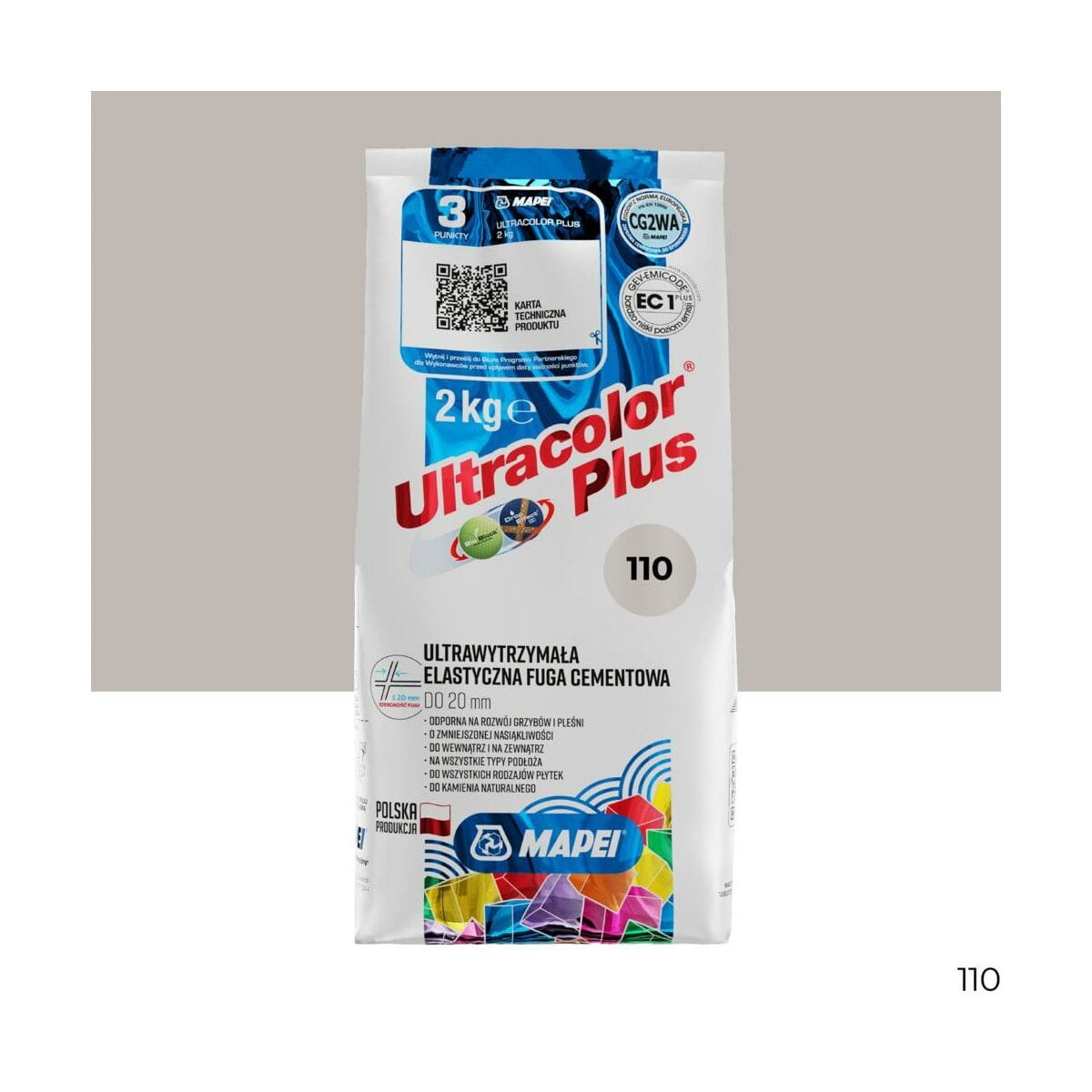 Fuga elastyczna Manhattan Mapei Ultra Plus