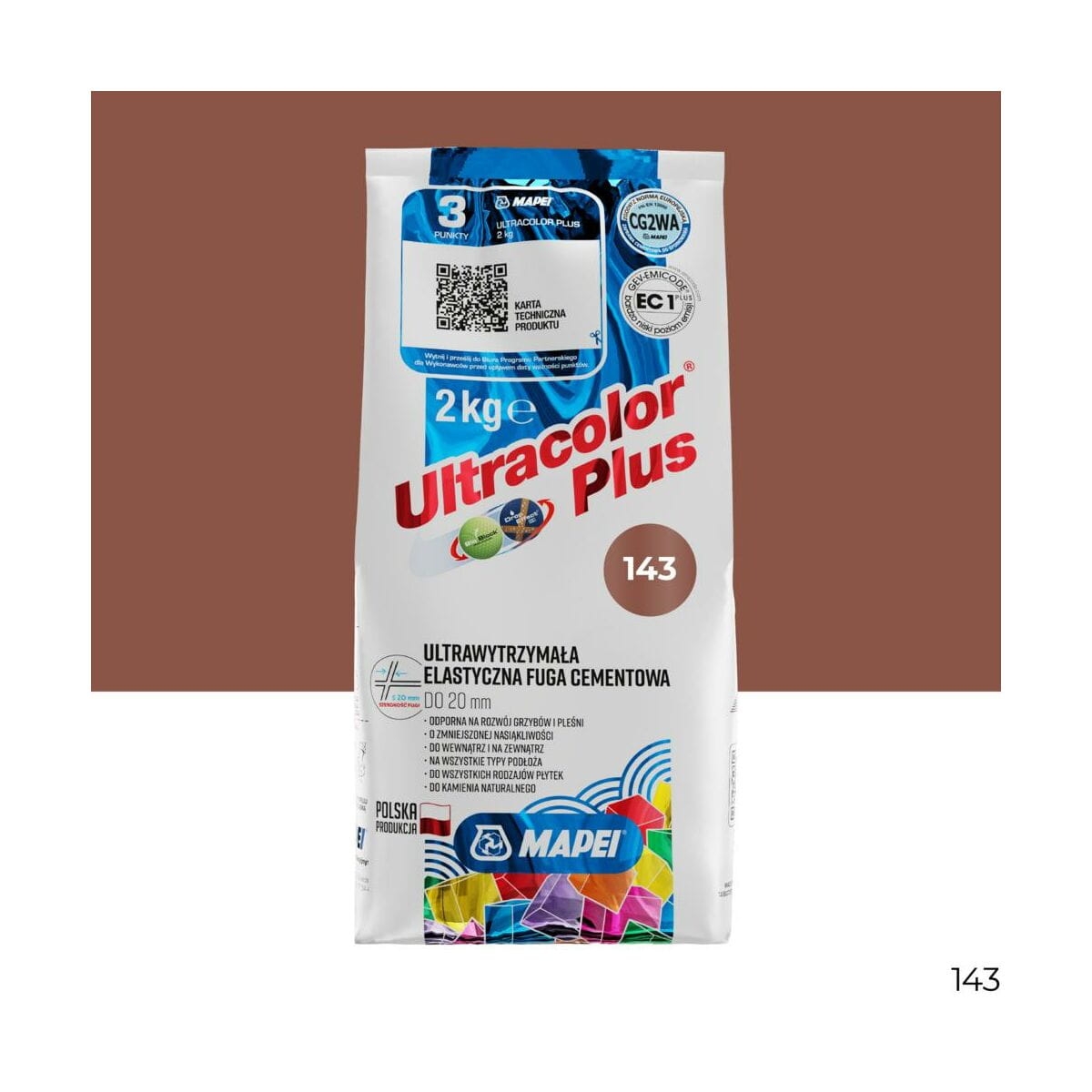 Fuga elastyczna Cynamon Mapei Ultra Plus