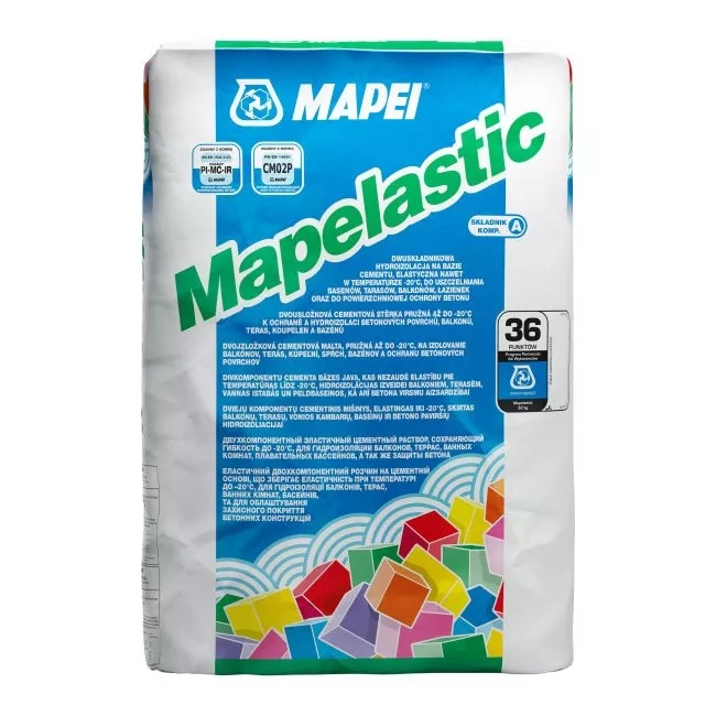Zaprawa do hydroizolacji Mapei Mapelastic składnik A