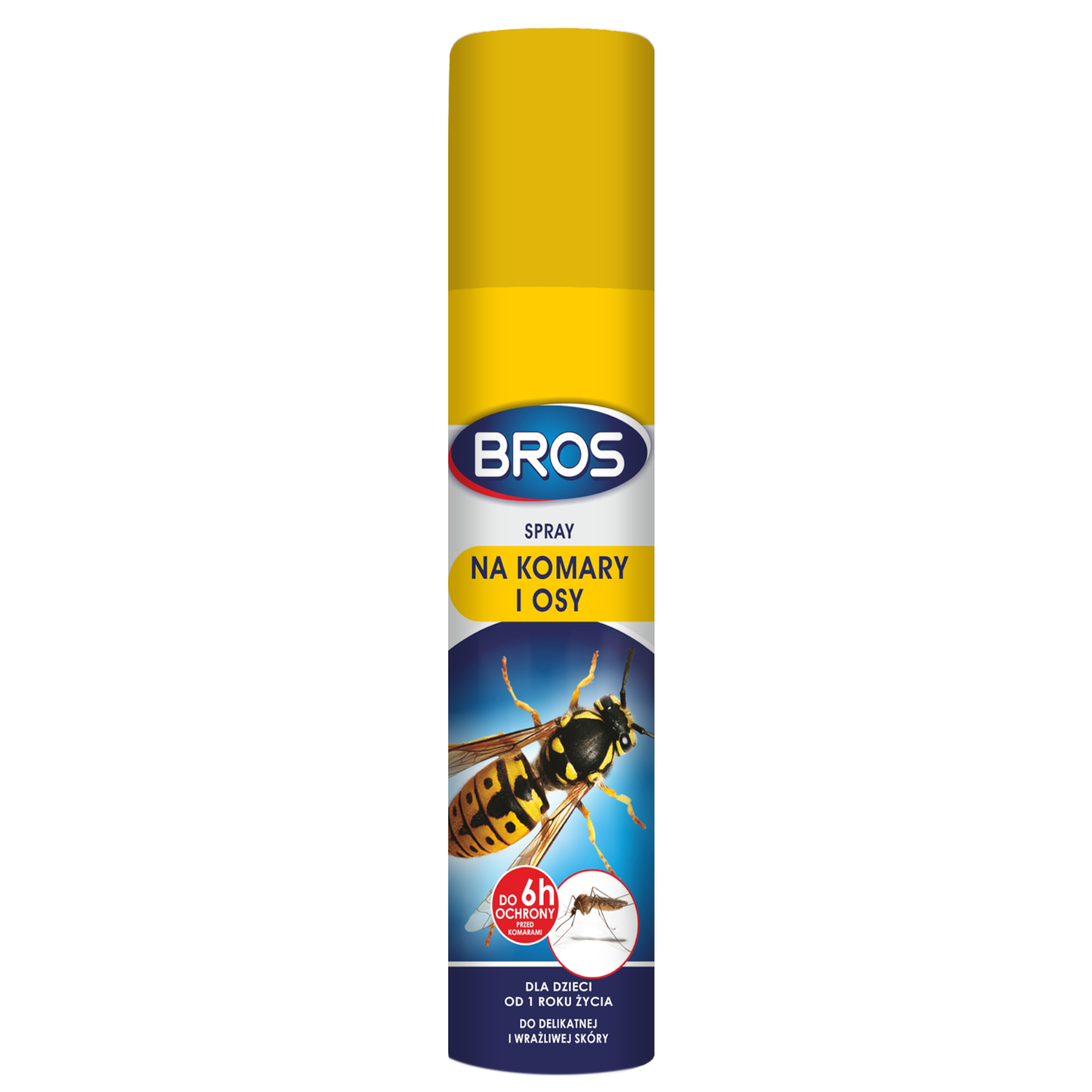Spray na komary i osy dla dzieci 90 ml BROS