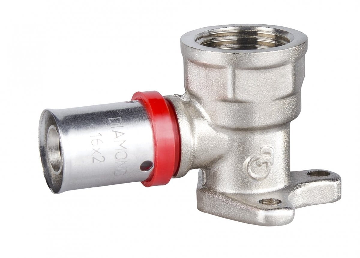 PEX ZAPRAS Kolano wieszakowe 16×1/2 GW