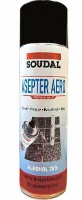 Spray dezynfekujący Soudal Asepter Aero 500ml