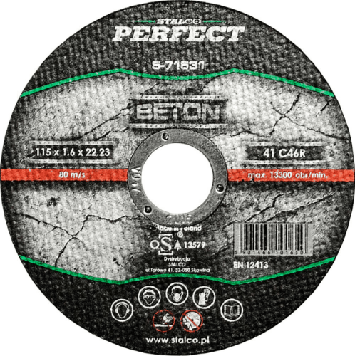 Tarcza Do Cięcia Betonu Płaska 230X3,0