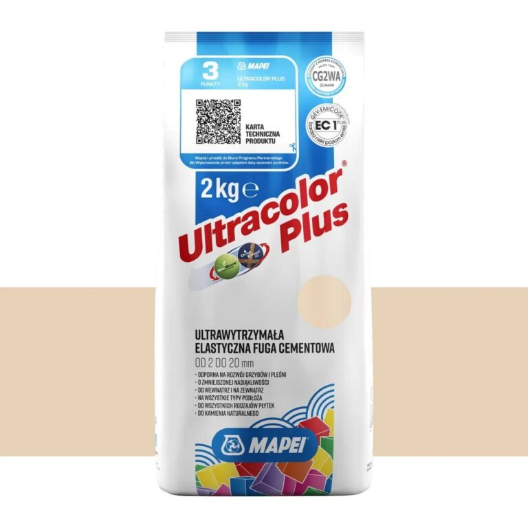 Elastyczna fuga Mapei Ultra Plus 138 migdałowy
