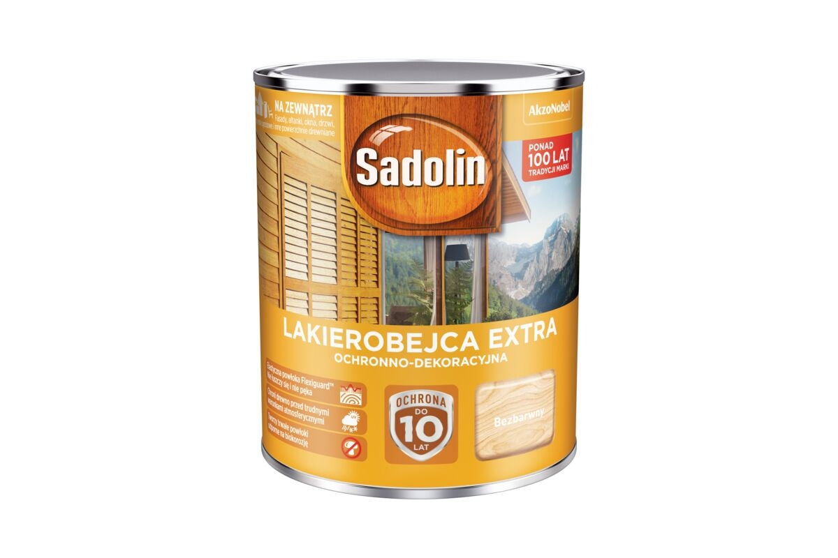 Lakierobejca Sadolin Extra Bezbarwny