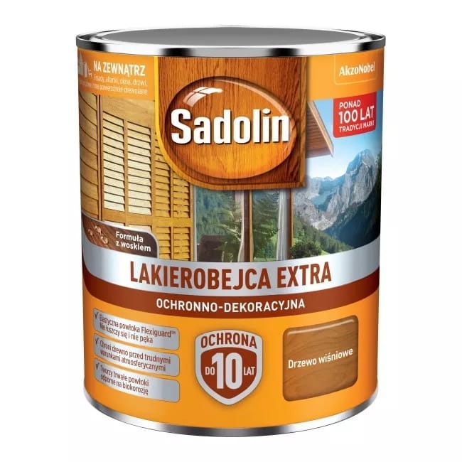Lakierobejca Sadolin Extra Drzewo Wiśniowe