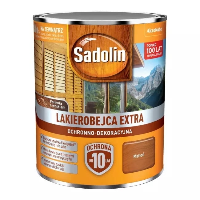 Lakierobejca Sadolin Extra Mahoń
