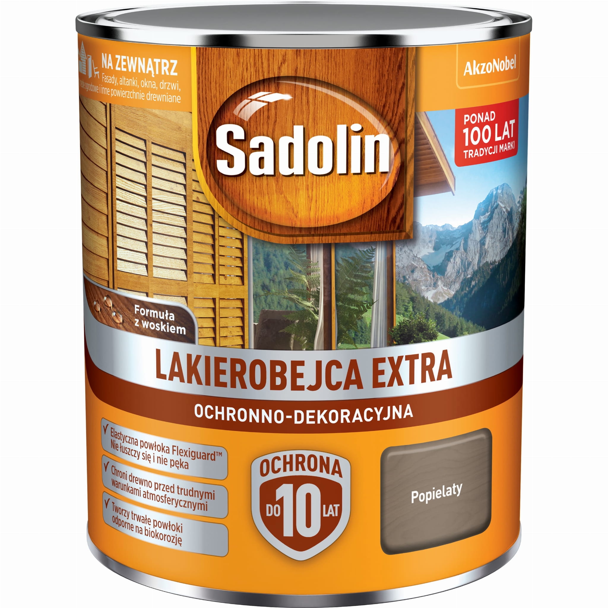 Lakierobejca Sadolin Extra Popielaty