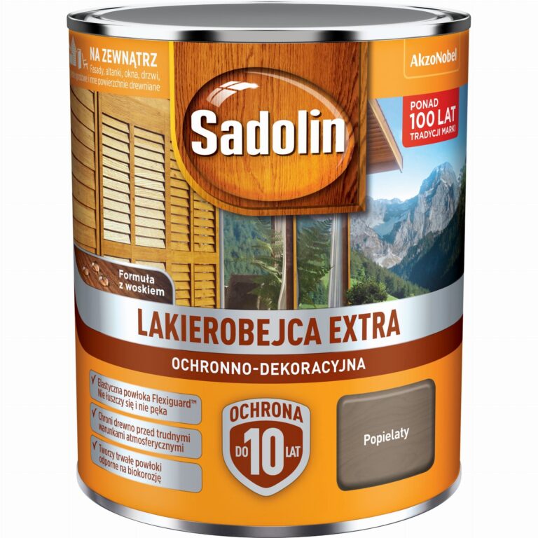 extra lakierobejca popielaty sadolin