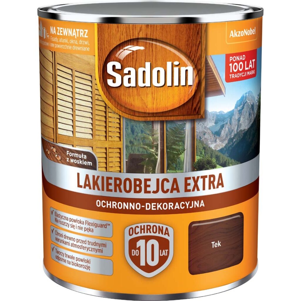 Lakierobejca Sadolin Extra Tek 2,5 l