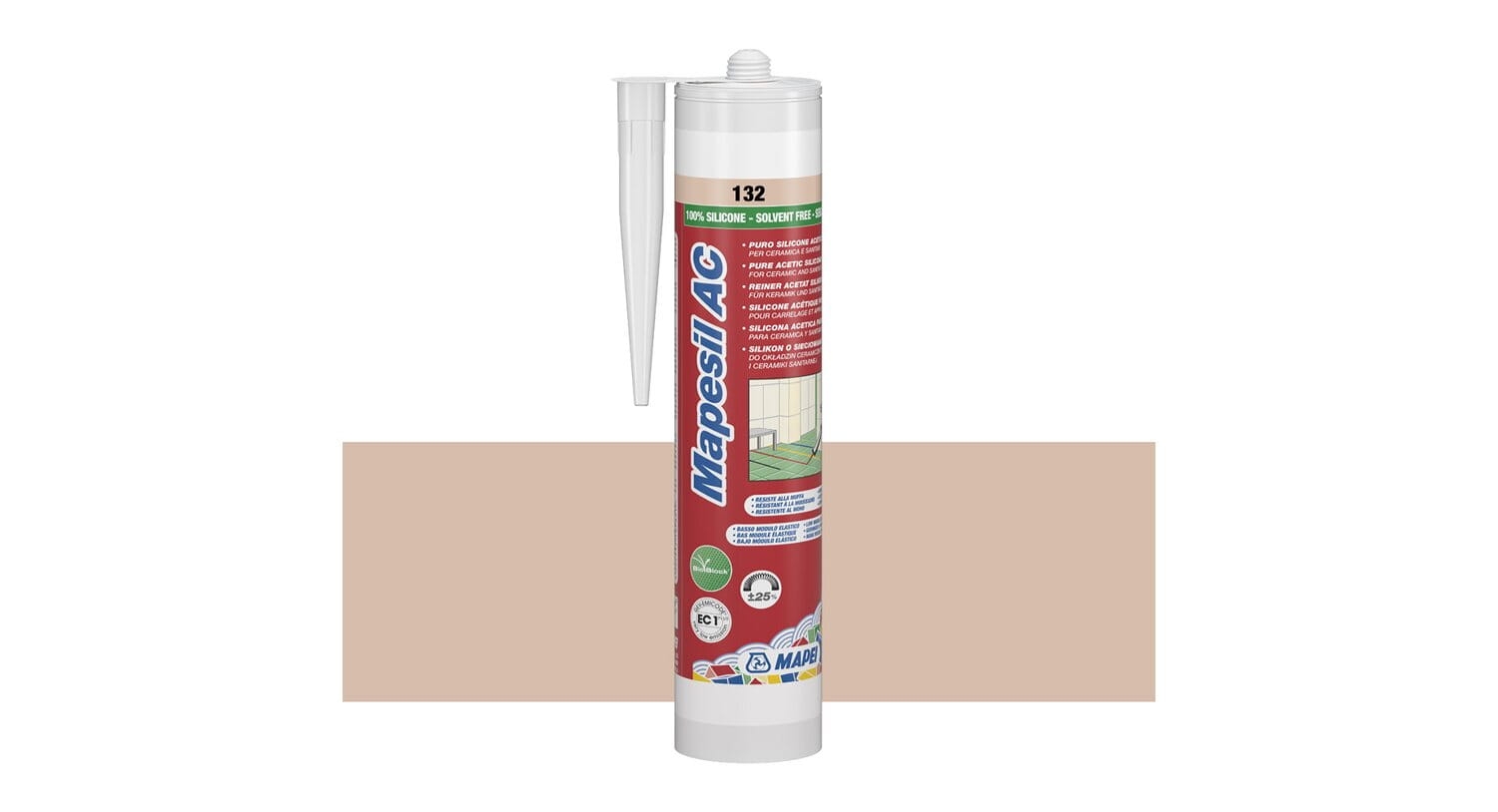 Silikon Mapei Mapesil AC 132 beż 310ml