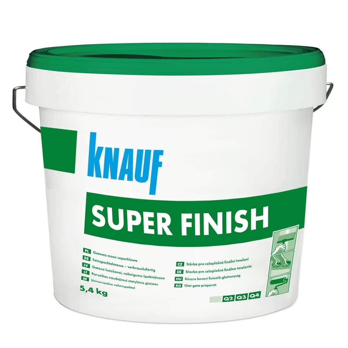 Gotowa gładź szpachlowa Knauf Sheetrock zielony