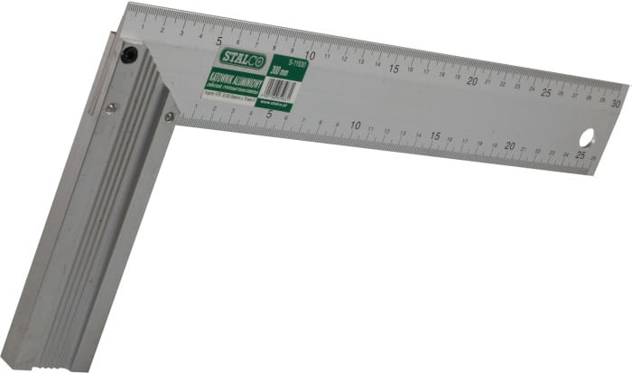 Kątownik aluminiowy 400mm Stalco