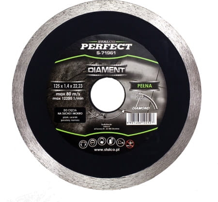 TARCZA DIAMENTOWA 115MM CIĄGŁA