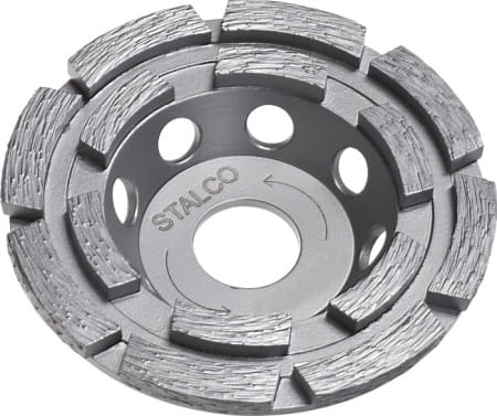Tarcza diamentowa szlifierska 125 2mm rzędowa Stalco