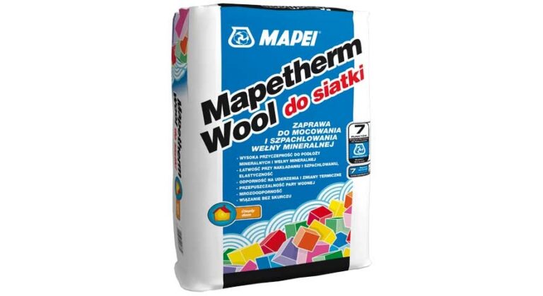 do klej mapetherm siatki wool