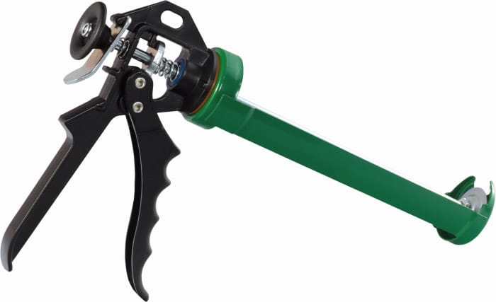 Wyciskacz Do Mas Silikonowych 230mm Profi Zielony STALCO