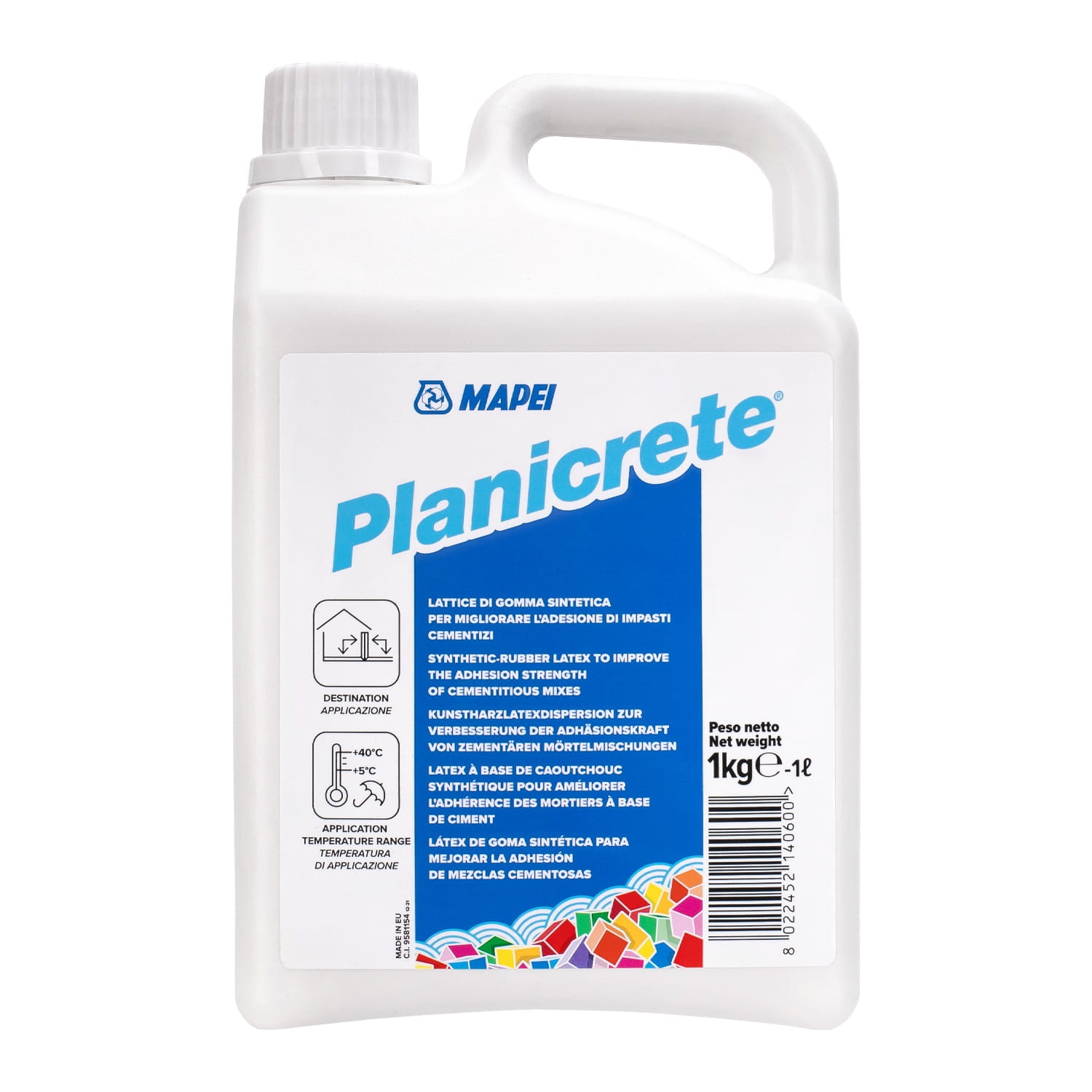 Dodatek do zapraw i tynków Mapei Planicrete Latex
