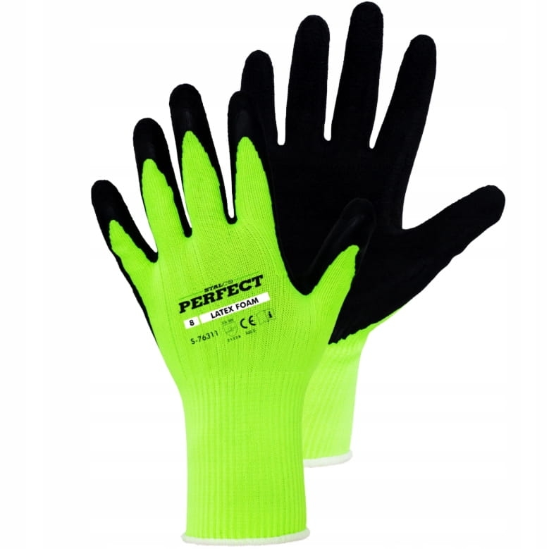 Rękawice Poliestrowe Latex Foam 10 XL S-76315 STALCO STALCO