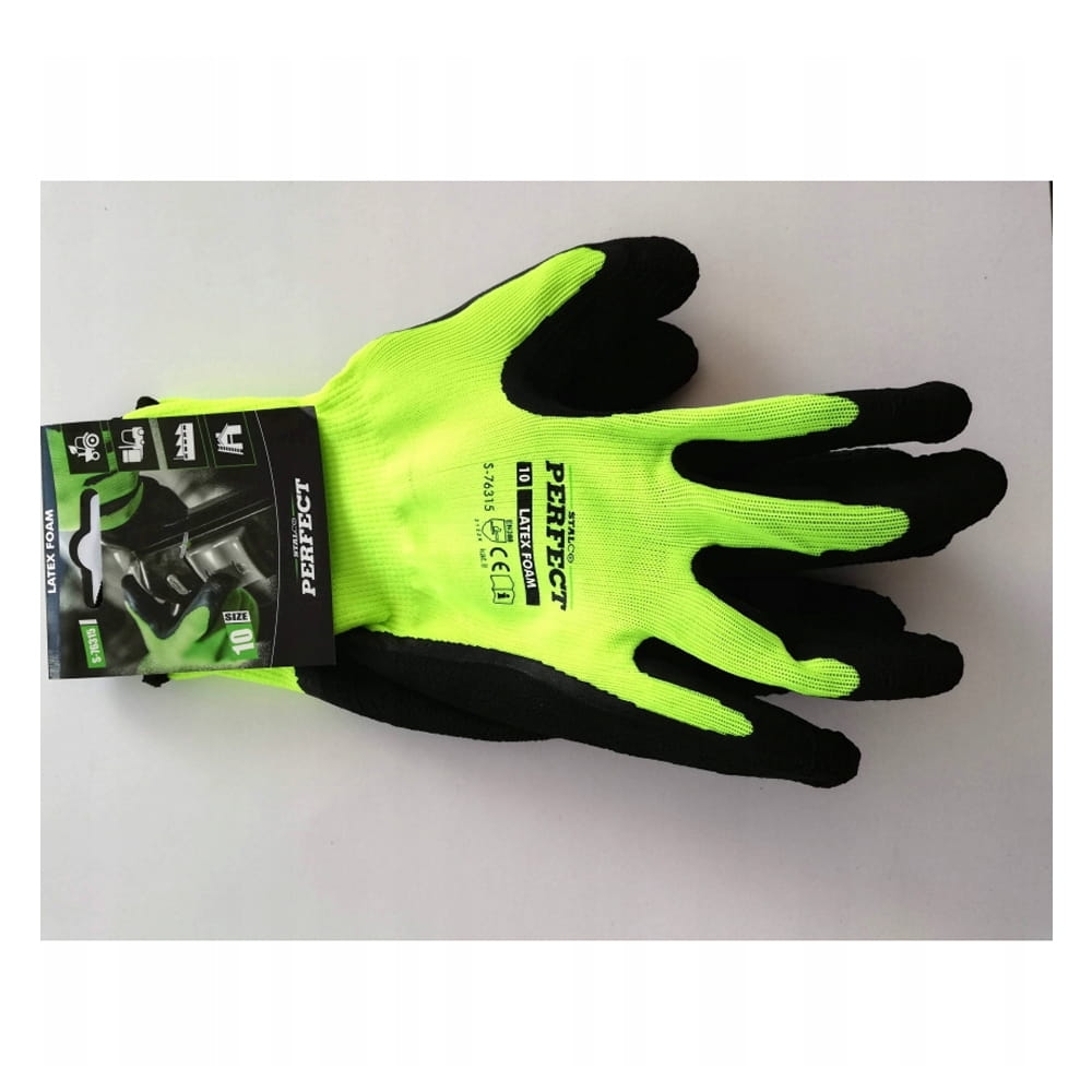Rękawice Poliestrowe Latex Foam 10 XL S-76315 STALCO STALCO