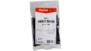 Opaska zaciskowa czarna Fischer