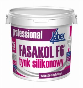 KABEX Fasakol  F6 tynk silikonowy P1,5 25kg