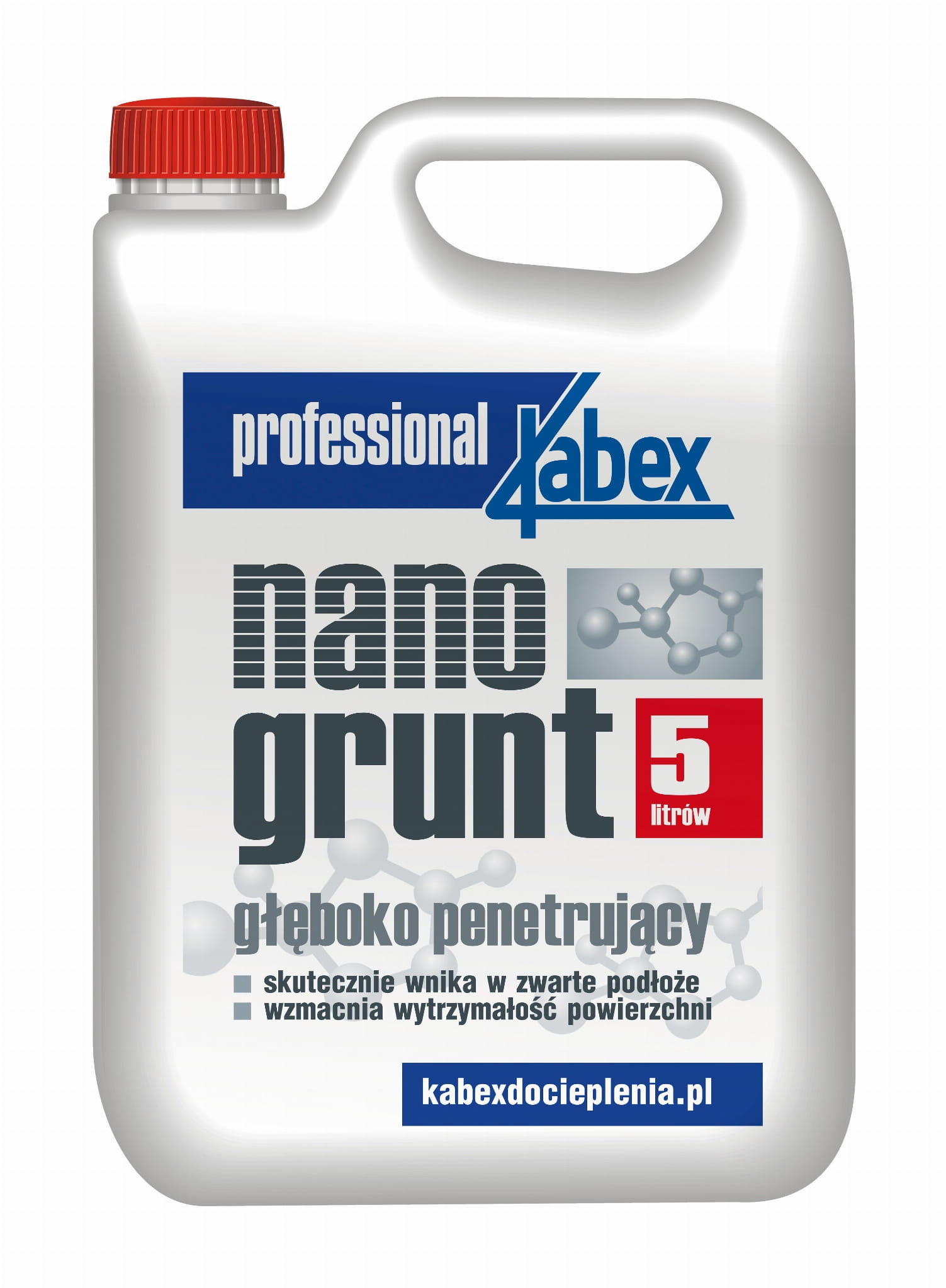 Bezemisyjny grunt głęboko penetrujący Kabex Grunt Nano